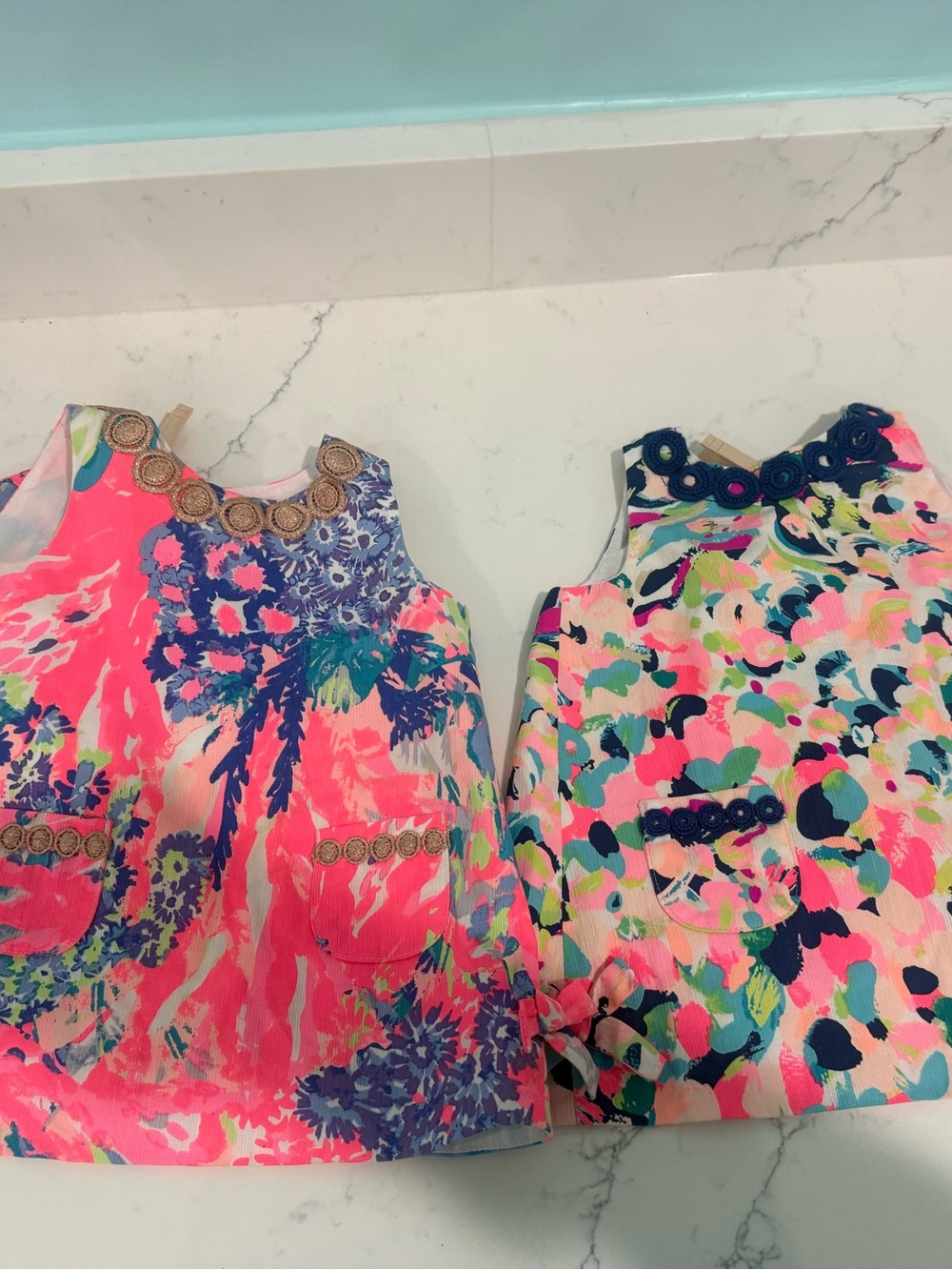 Lilly Pulitzer 12-18 months EUC dresses with bloomers
